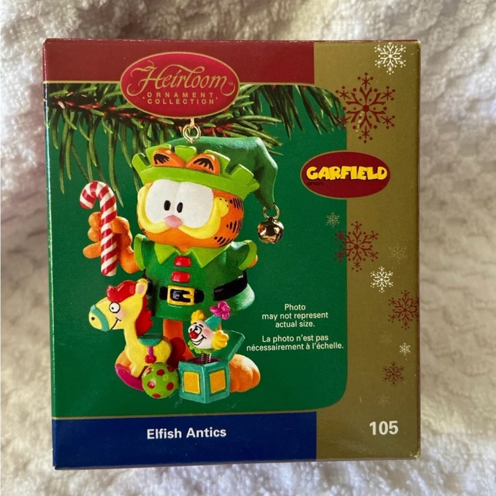 CARLTON CARDS 2004 Christmas Ornament "Elfish Antics" NIB